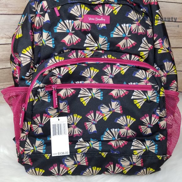 Vera Bradley Lighten Essential Backpack Butterfly main image 5